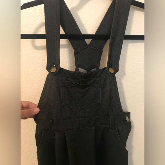 The Main Street Exchange Alair Girl Denim Overalls Size 14 - Picture 6 of 10